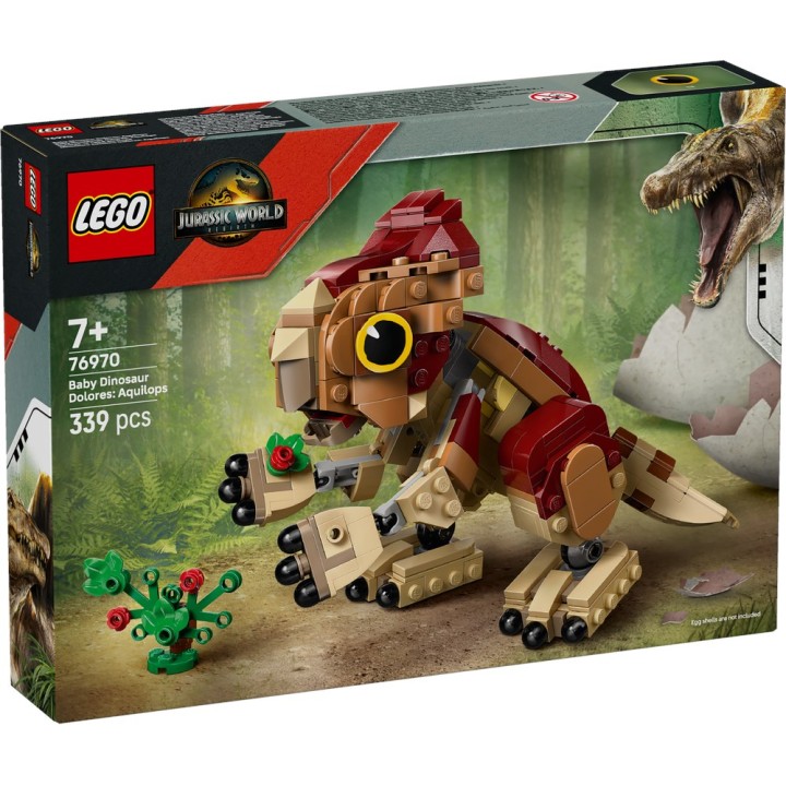 LEGO 76970 JURASSIC WORLD - Dinosauro cucciolo Dolores: Aquilops