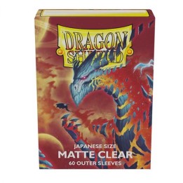 DRAGON SHIELD Small Sleeves - Japanese Matte Clear Cover 'Cosmere' (60 Sleeves)