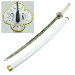 SH653W.55 - KATANA FANTASY - KATANA BIANCA/GIALLA