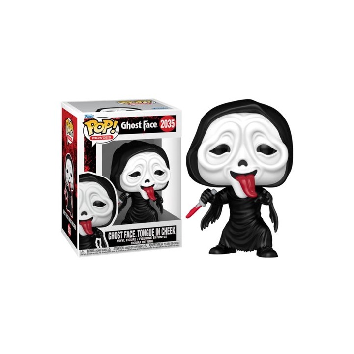 FUNKO POP Movies: Ghost Face - 2035 Ghost Face Tongue in Cheek 9cm