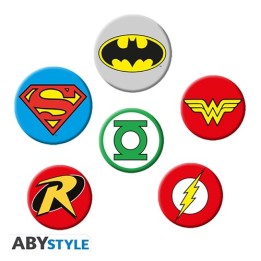 ABYSTYLE DC COMICS - Badge Pack: "Logos"
