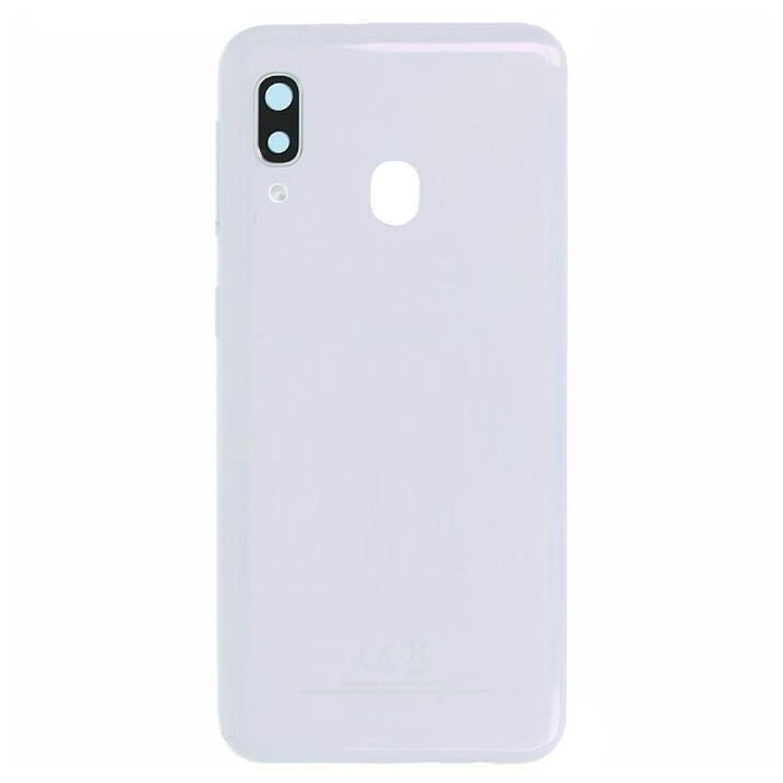 COVER POSTERIORE PER SAMSUNG GALAXY A20e A202F BIANCO