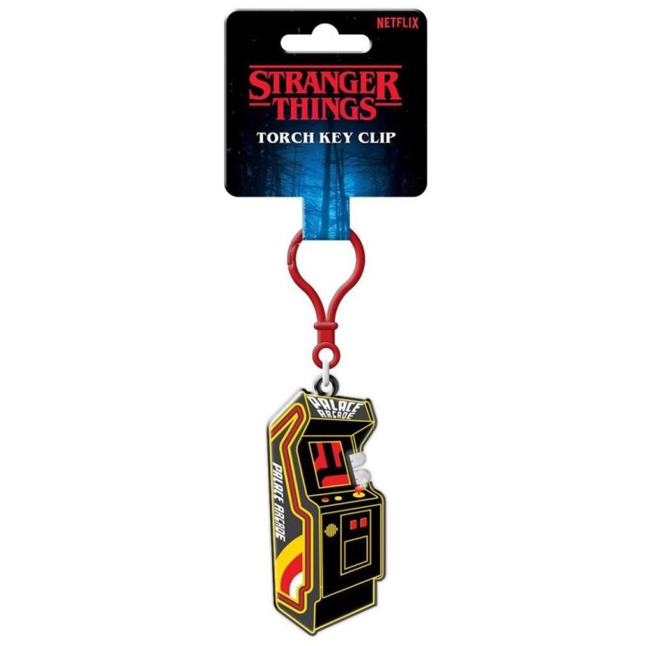 PYRAMID STRANGER THINGS (ARCADE UNIT) TORCH KEY CLIP