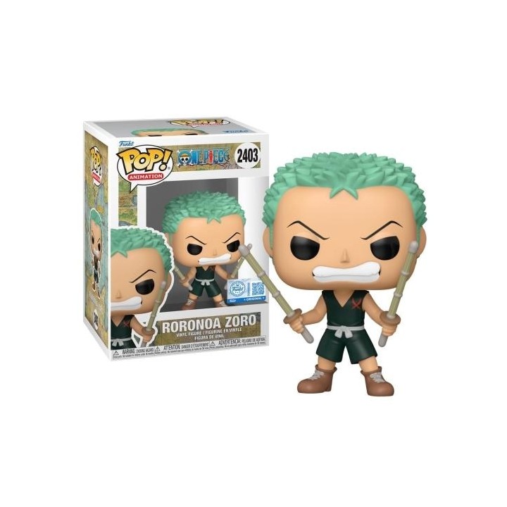 FUNKO POP Animation: One Piece - 2403 Kid Zoro With Katana (Exclusive.