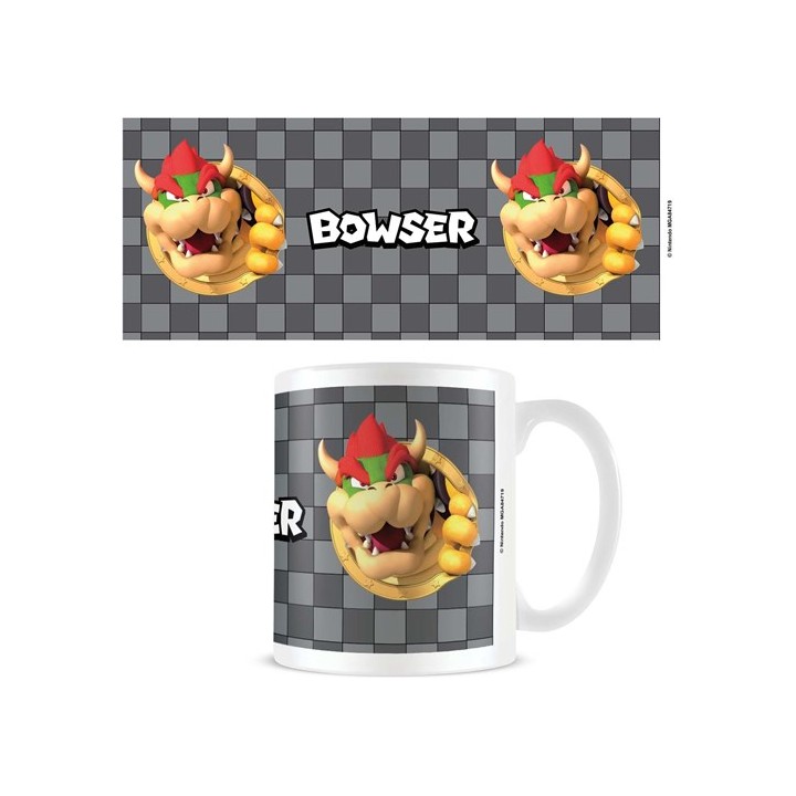 PYRAMID SUPER MARIO (BOWSER 3D PORT) WHITE POD MUG