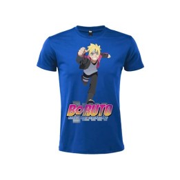 BORUTO - T-Shirt L blu
