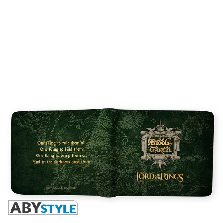 ABYSTYLE The Lord Of The Ring - Portafoglio: "Middle Earth"
