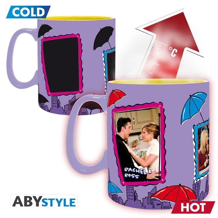 ABYSTYLE FRIENDS - Mug Heat Change - 460 ml - Frames - cardboard box x2 W12