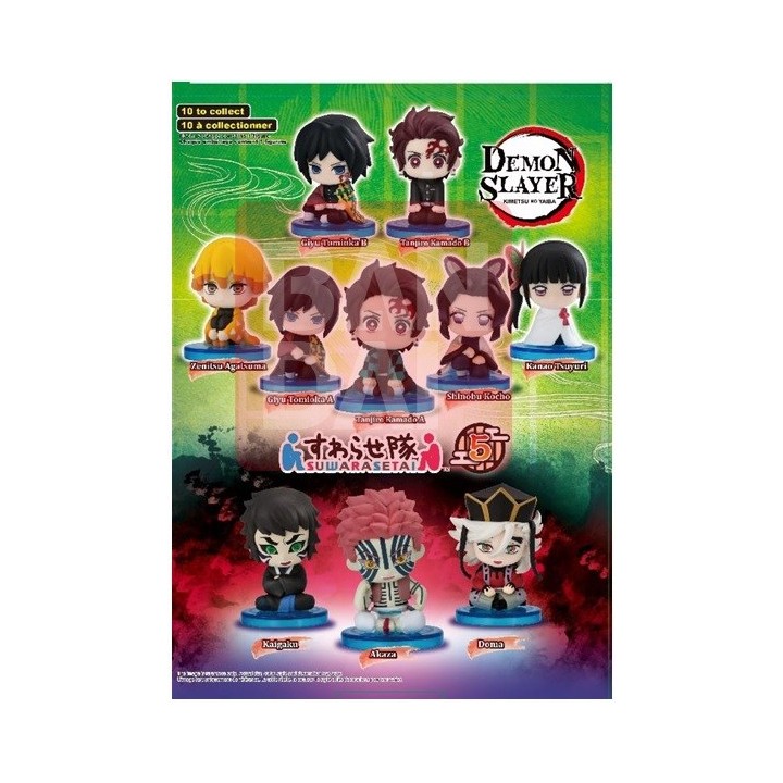 BANPRESTO VE90725 - Gashapon Blind packs Demon Slayer Swarasetai W5 - Display 24 pz