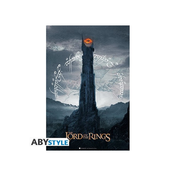 ABYSTYLE The Lord Of The Ring - POSTER "Torre di Sauron " (91.5x61)Cm