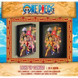 PYRAMID One Piece - Poster Luminoso: Chopper With Friends 40x30