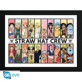 ABYSTYLE ONE PIECE - Poster incorniciato: "Past & Present" (30x40)
