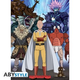ABYSTYLE ONE PUNCH MAN - Poster: "Saitama vs Vilains" (52x38)