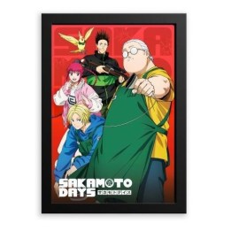 ERIK. POSTER LED CON CORNICE DI SAKAMOTO DAYS
