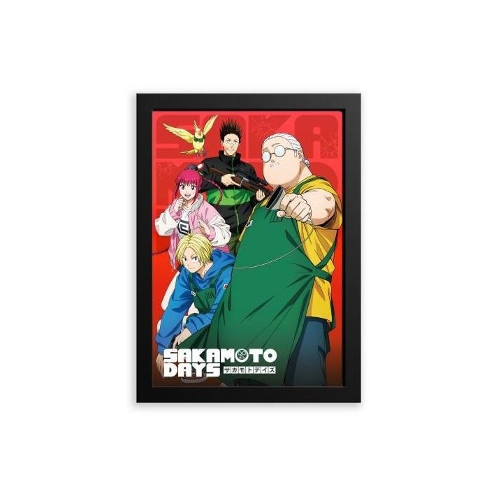 ERIK. POSTER LED CON CORNICE DI SAKAMOTO DAYS