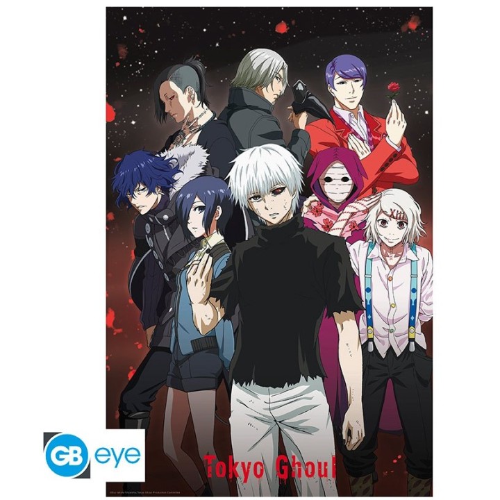 ABYSTYLE TOKYO GHOUL - Poster Maxi 91.5x61 :"Group"