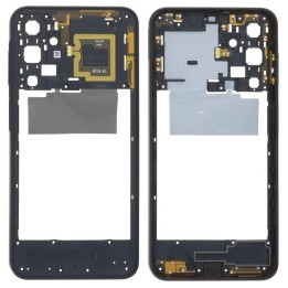 COVER CENTRALE B PER SAMSUNG GALAXY A16 5G A166B BLU NERO ORIGINALE