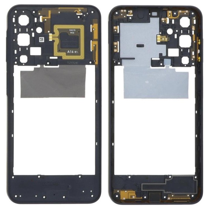 COVER CENTRALE B PER SAMSUNG GALAXY A16 5G A166B BLU NERO ORIGINALE