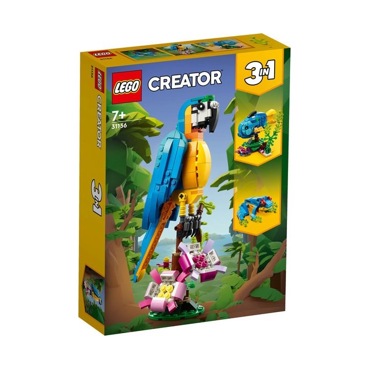 LEGO 31136 Pappagallo esotico