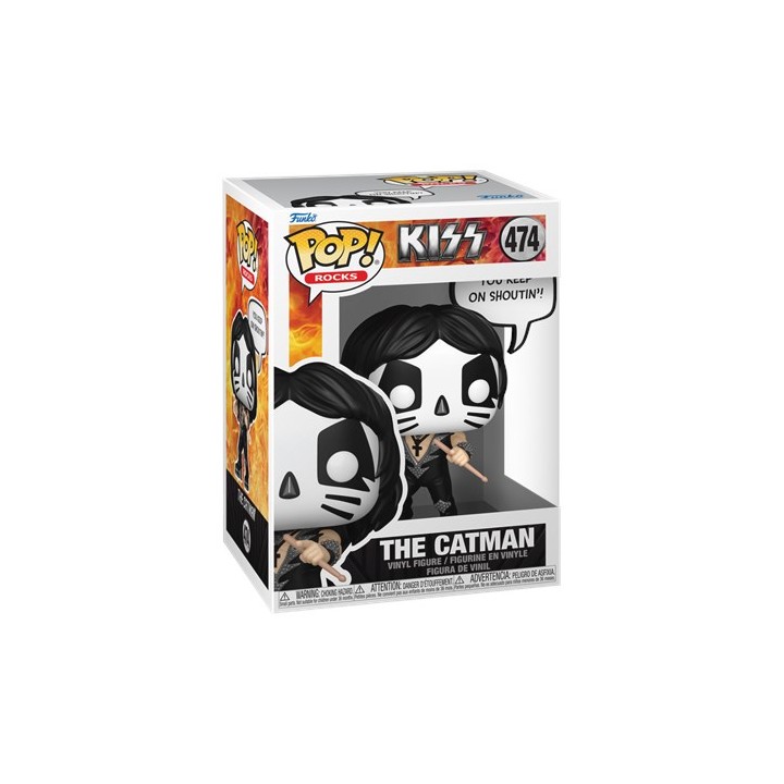 FUNKO POP Rocks Sayings: The Catman(R&R All Night) 9 cm