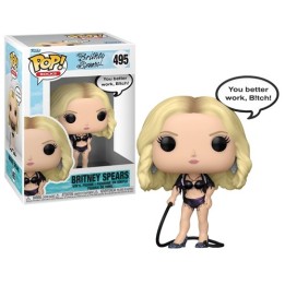 FUNKO POP Rocks: Britney Spears - 495 Britney Spears You Better Work, Bitch 9cm