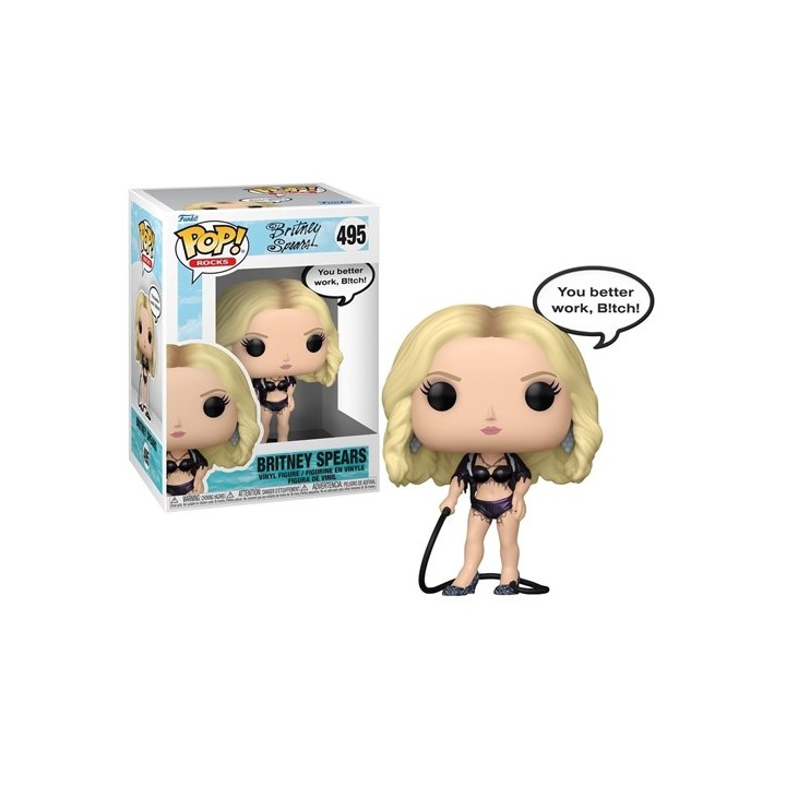 FUNKO POP Rocks: Britney Spears - 495 Britney Spears You Better Work, Bitch 9cm