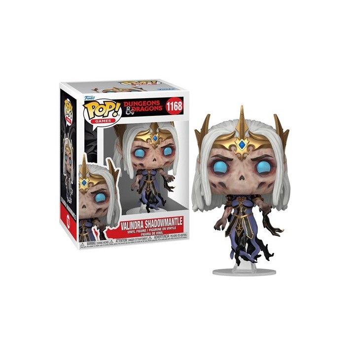 FUNKO POP Games: Dungeons & Dragons - 1168 Valindra Shadowmantle 9cm
