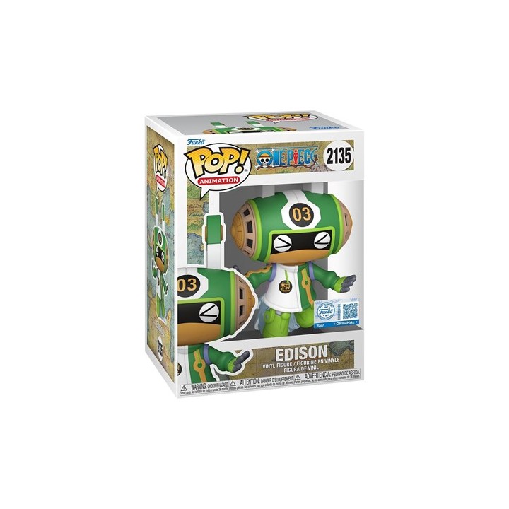 FUNKO POP Animation: One Piece - 2135 Edison (Exclusive) 9cm