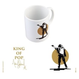 ERIK. TAZZA MICHAEL JACKSON KING OF POP BIANCA
