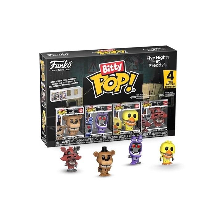 FUNKO Bitty POP 4-Pack Five Nights at Freddy's - Withered