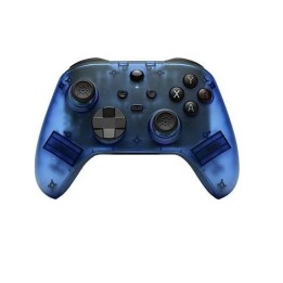 QUBICK Wireless Controller Aero Blue Transparent (Switch 2,Switch,Pc)