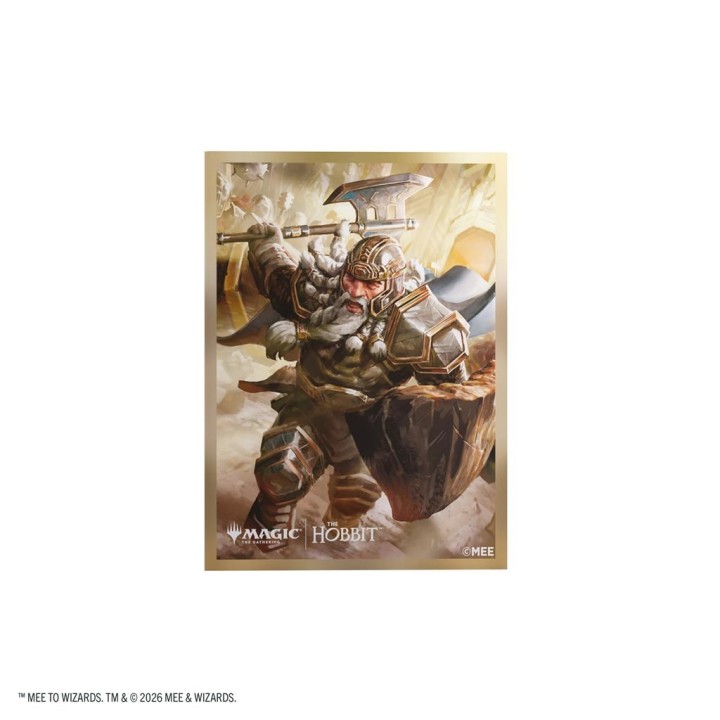 GAMEGENIC Magic: The Gathering - The Hobbit - Premium Art Sleeves - Thorin