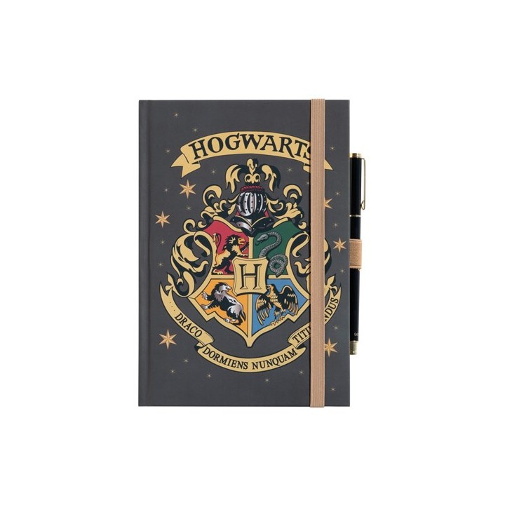 ERIK.QUADERNO PREMIUM A5 CON PENNA HARRY POTTER HOGWARTS
