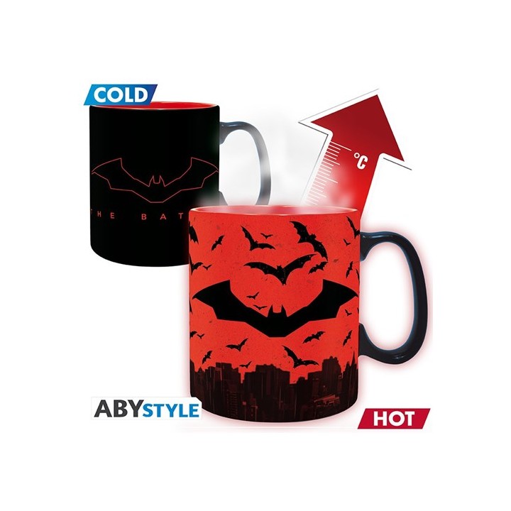 ABYSTYLE DC COMICS - Tazza termosensibile 460 ml: "The Batman"