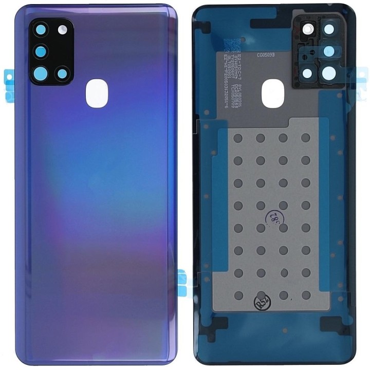 COVER POSTERIORE PER SAMSUNG GALAXY A21S A217F BLU