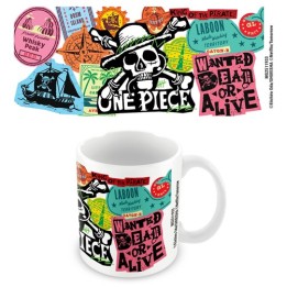 PYRAMID ONE PIECE LIVE ACTION SERIES 2 (STICKERS) WHITE POD MUG