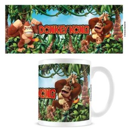 PYRAMID DONKEY KONG (3D JUNGLE) WHITE POD MUG