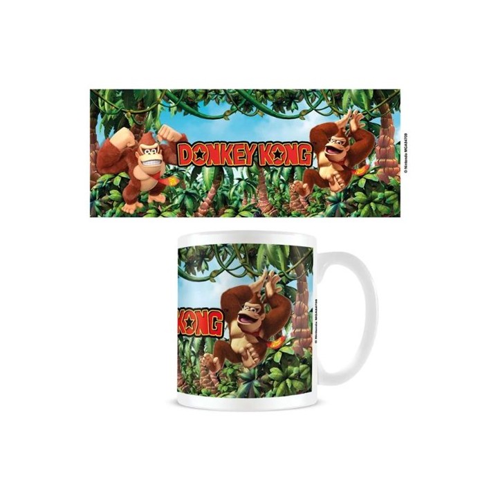 PYRAMID DONKEY KONG (3D JUNGLE) WHITE POD MUG