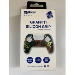 XTREME Proteggi Pad Ps5 Silicon Grip Graffiti