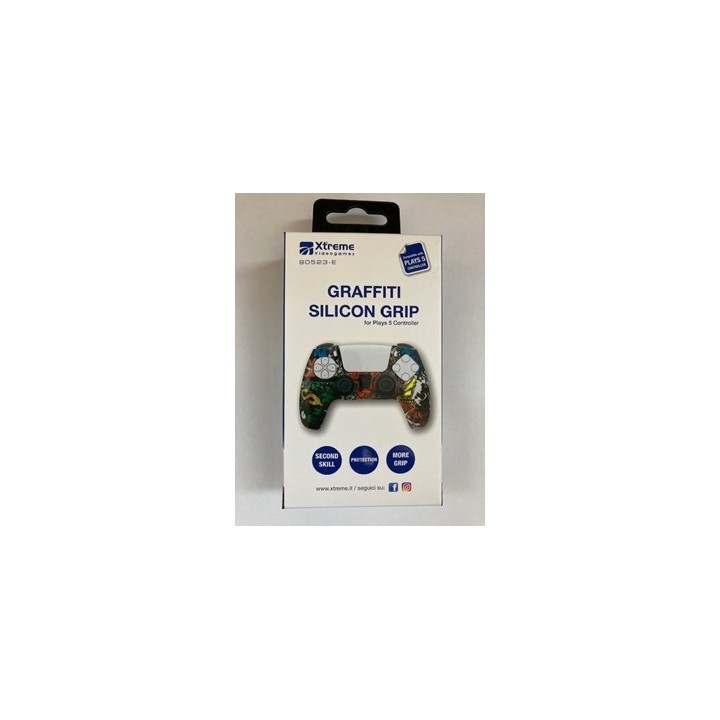 XTREME Proteggi Pad Ps5 Silicon Grip Graffiti