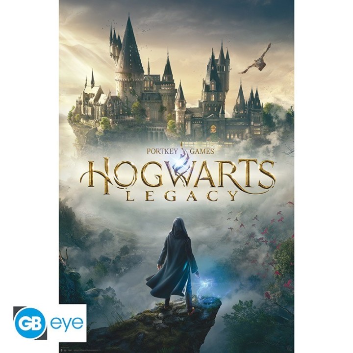 ABYSTYLE HARRY POTTER - Poster grande: "Hogwarts Legacy Key Art" (91.5x61)