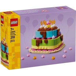 LEGO 40815 SEASONS & OCCASIONS - Torta della festa di compleanno