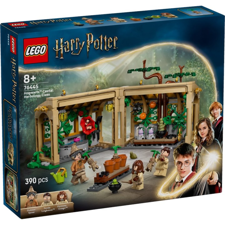 LEGO 76445 HARRY POTTER - Castello di Hogwarts: lezione di erbologia