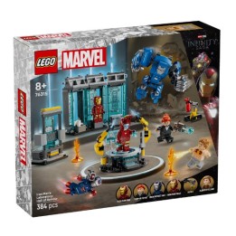LEGO 76315 SUPER HEROES MARVEL - Laboratorio di Iron Man: Sala delle Armature
