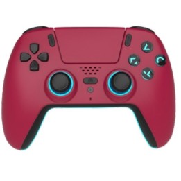 FREAKS AND GEEKS Wireless Bluetooth Controller for PS5- LED - Cherry Red