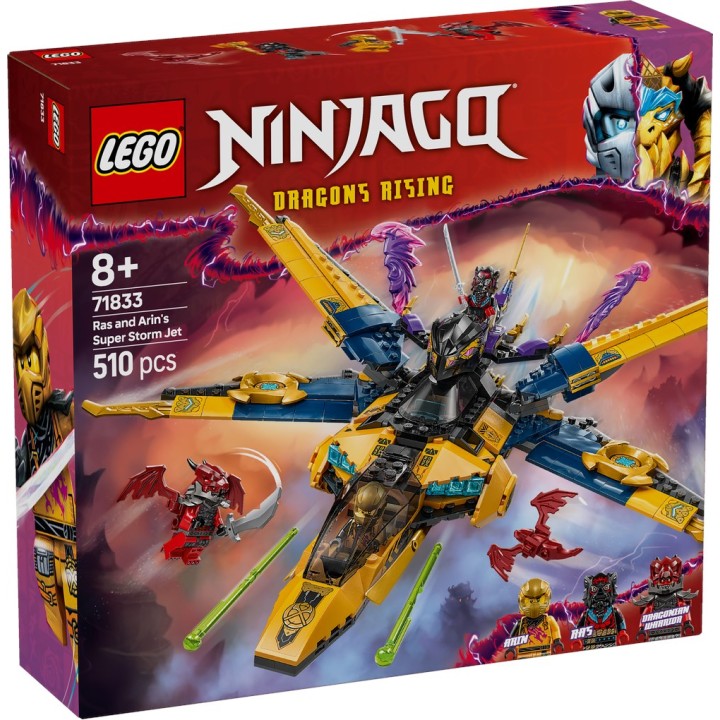 LEGO 71833 Jet Super Storm di Ras e Arin