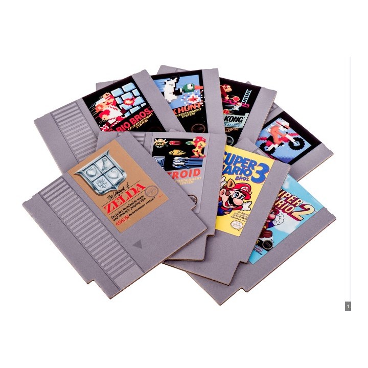 PALADONE - NINTENDO NES Cartridge Coasters