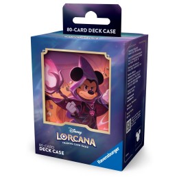 RAVENSBURGER Disney: Lorcana - Set 8 Il Regno di Jafar - Porta Mazzo - Mickey Mouse - Wayward Sorcerer