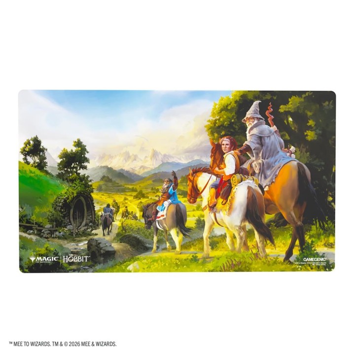 GAMEGENIC Magic: The Gathering - The Hobbit - Prime Playmat - Leaving Hobbiton