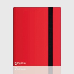 PHOENIX SHIELD Album Basic 9 Cases / 22 Pages Red